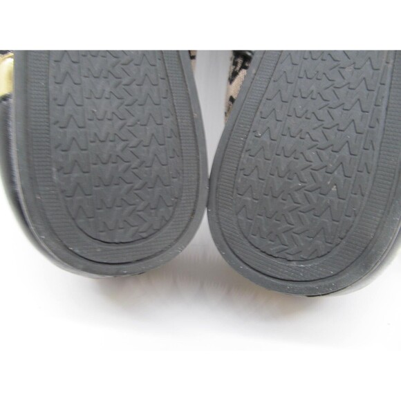 Michael Kors  Black And Gold Logo Lace Up Sneakers Womens Size US 7 M - Picture 14 of 16